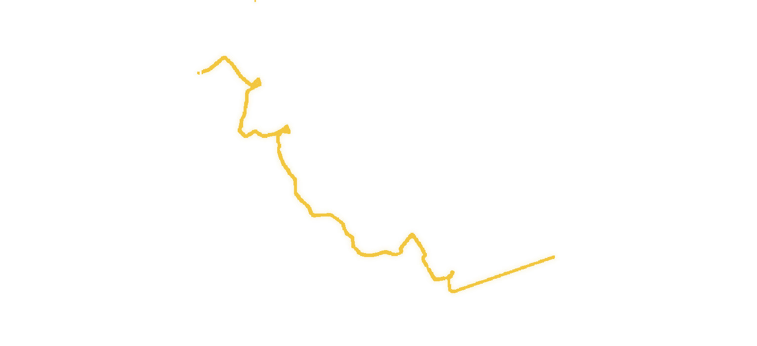 Trajeto de ida