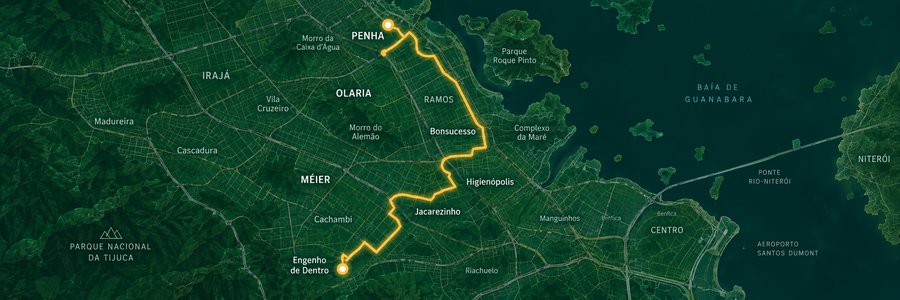 Mapa da linha 679